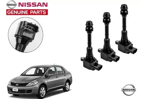 Kit 3 Bobinas De Encendido Nissan Tiida 2007 2018 Original Envío gratis