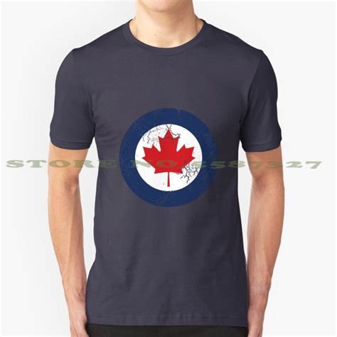 Military Roundels Royal Canadian Air Force Rcaf Vintage Tshirt T Shirts Aviation Flight Flying