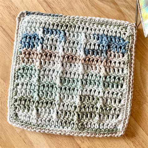 CROCHET PATTERN Subtle Waffle Stitch Hot Pad Pot Holder PDF Crochet Pattern Etsy