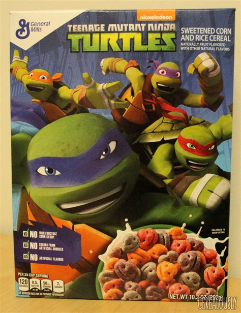 Review Teenage Mutant Ninja Turtles Cereal Cerealously