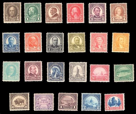 Us Stamps Complete Set Mint Og Nh Vf Lot United