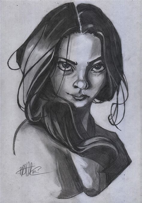 Girl Sketch By Zombie80 On Deviantart