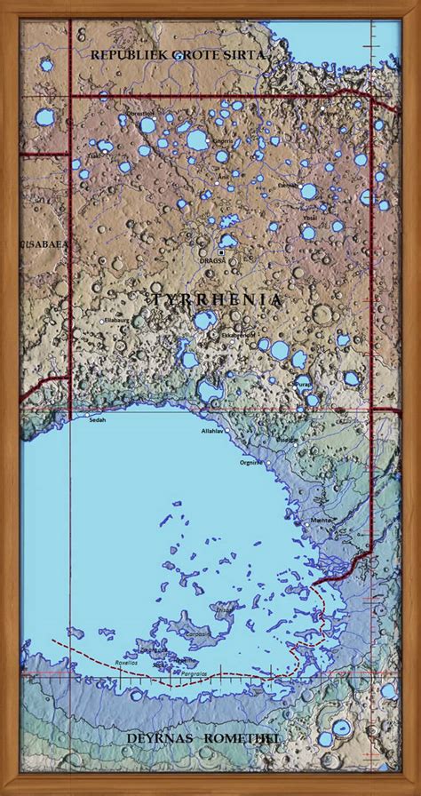 Map of Tyrrhenia by GiuseppeZee on DeviantArt