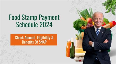 Food Stamp Payment Schedule Check Amount Eligibility Benefits