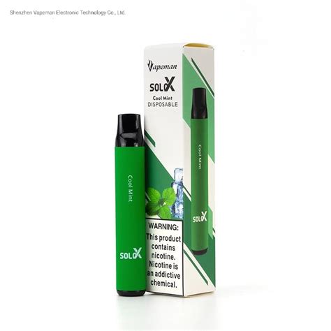 Best Selling Vape Disposable Wholesale Vapeman Solo X Puffs Vape