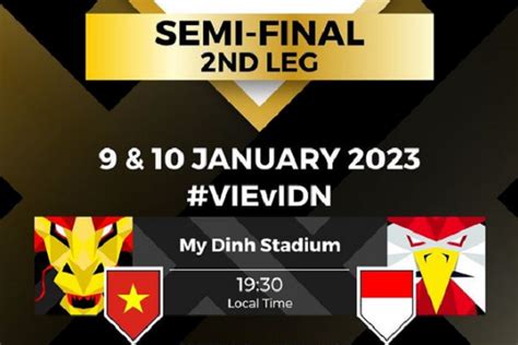 Cek Skor Akhir Indonesia Vs Vietnam Leg 2 Aff 2022 Hari Ini Klik Live