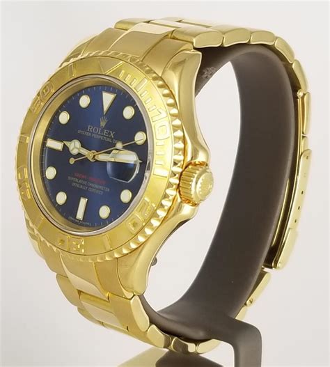 Yacht Master Mm V Ntage Full Sari Altin Mav Ve Beyaz Kadran K Nc