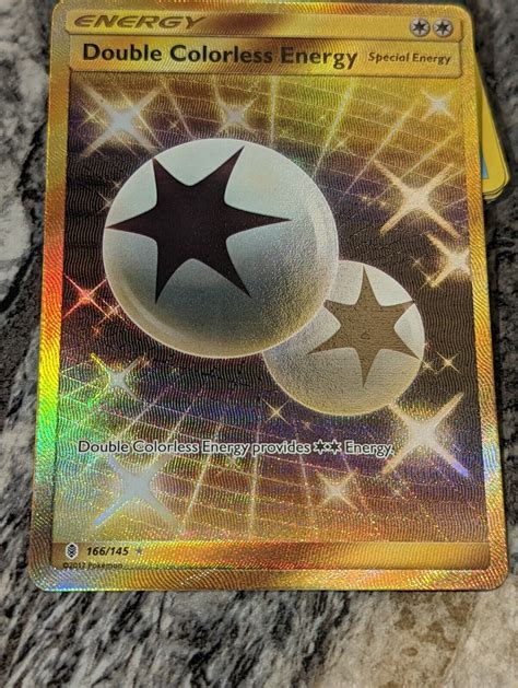 Pokemon Card Tcg Rare Holo Double Colorless Energy From Guardians