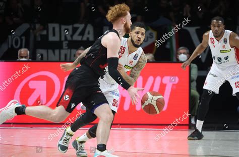 Niccolo Mannion Segafredo Virtus Bologna Thwarted Editorial Stock Photo