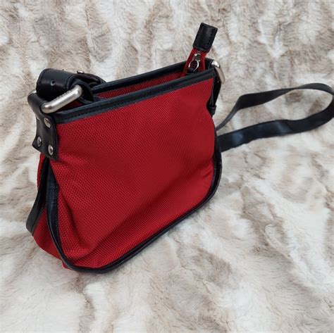 Dkny Small Red Crossbody Bag Gem