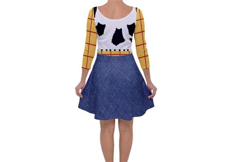 Toy Story Woody Dress No Belt Woody Costume For Woman Toy Etsy