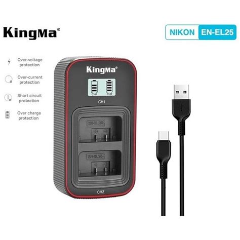 Kingma Bm Enel Dual Usb Type C Charger For En El Lithium Ion