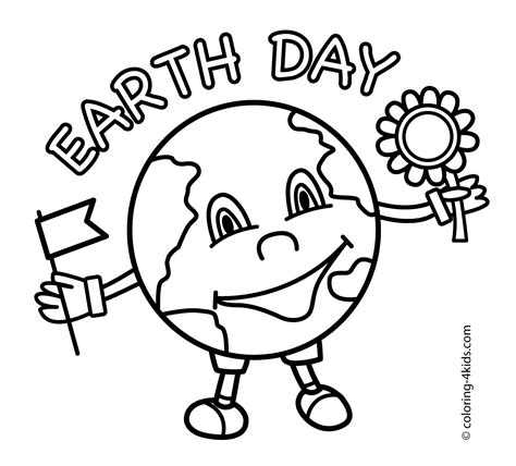 Kindergarten Earth Day Coloring Pages Download And Print For Free