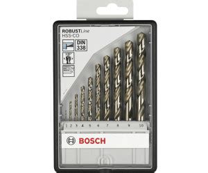 Bosch Robust Line HSS Co Metallbohrer Set 10 Teilig 2607019925 Ab 23