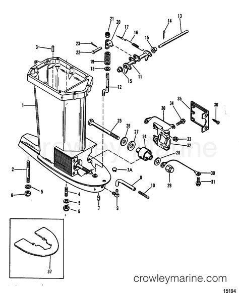 Driveshaft Housing Outboard Elpto Nc Crowley Marine