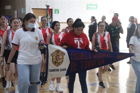 Inauguran Escuelas Normales De Coahuila Torneo Estatal De Basquetbol