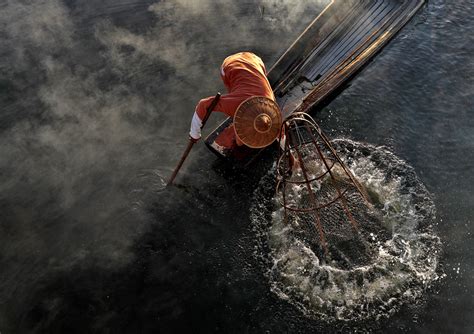 Fishing Intha Fisherman Myanmar Sabina Akter Flickr