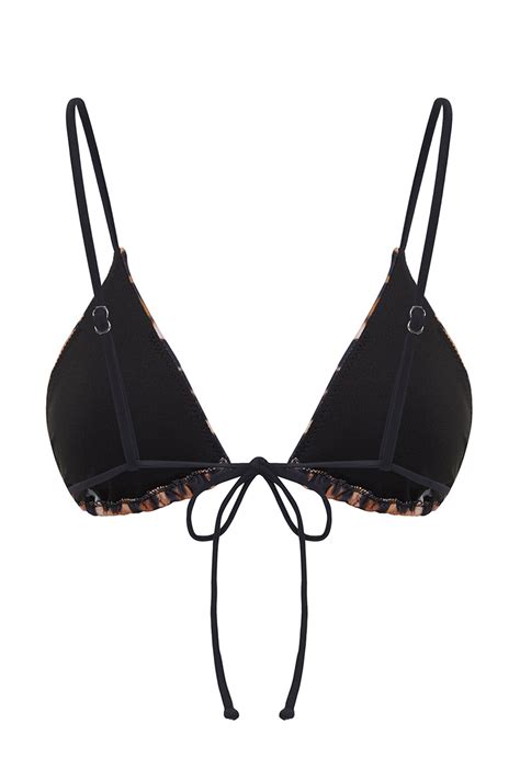 Trendyolmilla Leopar Desenli Üçgen Bikini Üstü TBESS BU Fiyatı Yorumları Trendyolmilla