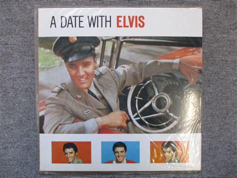 【傷や汚れあり】最終値下げ N643 棚ぬ 現状品 Lp盤レコード Elvis Presley A Date With Elvis