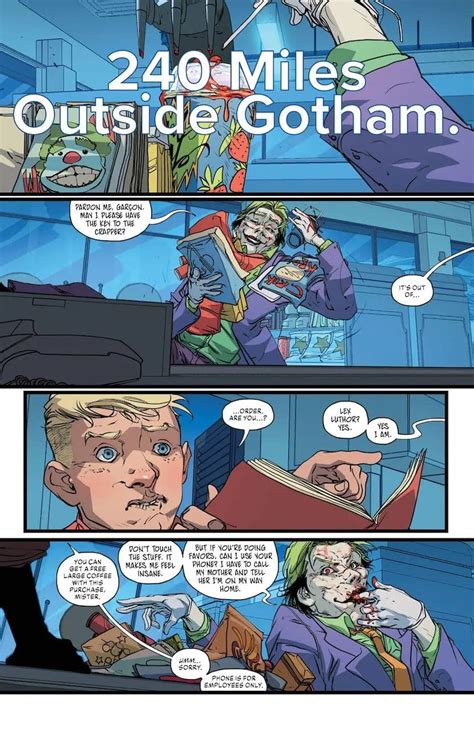 Joker The Man Who Stopped Laughing 9 Preview Joker Vs Killer Croc