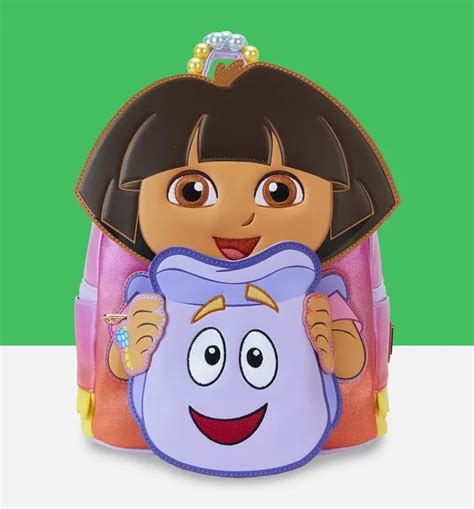 Loungefly Nickelodeon Dora Backpack Cosplay Mini Backpack