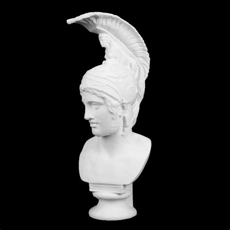 3D Printable Bust In The Style Of The Ares Borghese At The State