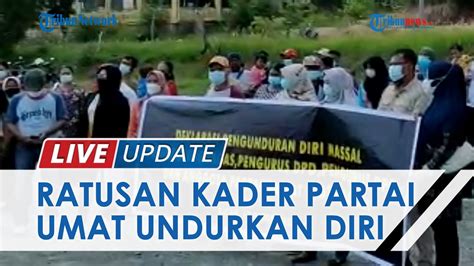 Mengaku Ada Masalah Internal Ratusan Kader Partai Ummat Pimpinan Amien