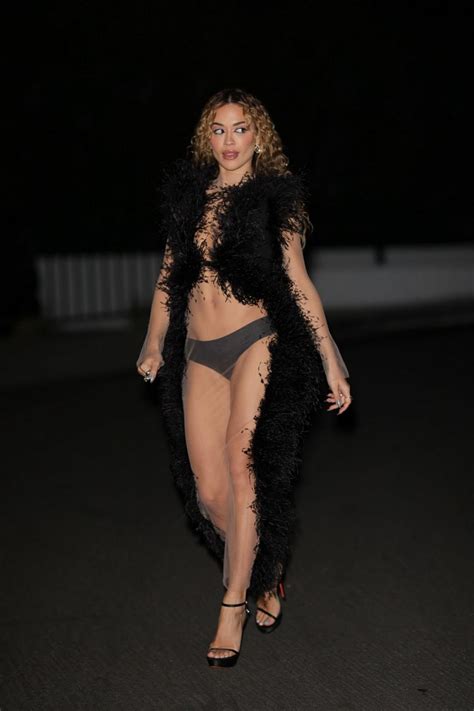 Rita Ora Exposed Her Tight Ass In Small Panties In LA Photos The Fappening