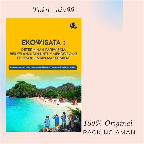 Jual Buku Ekowisata Determinan Pariwisata Berkelanjutan Untuk