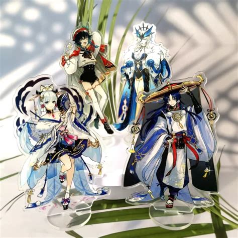 Genshin Impact Kazuha Raiden Shogun Albedo Acrylic Figure Stand Standee