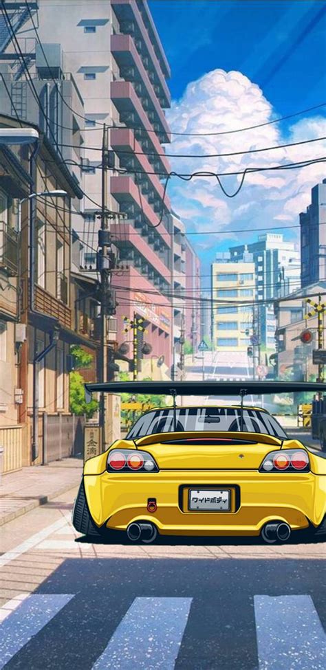 S2000 2jz Aire Anime Art Coche Honda Jdm Sintonización Fondo