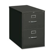 HON 26 1 2 D Vertical 2 Drawer Legal Size File Cabinet With Lock