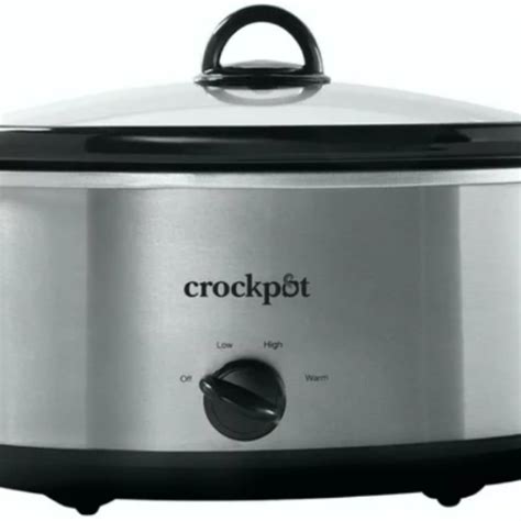 Crockpot™ 7-Quart Slow Cooker, Manual, Stainless Steel | Bayan Mall PH