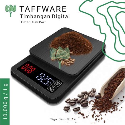 Jual Timbangan Digital Usb Kopi Dapur Coffee Scale With Timer G