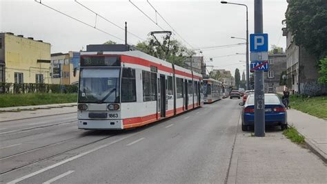 Utrudnienia w ruchu tramwajowym w Łodzi Doszło do kolizji i