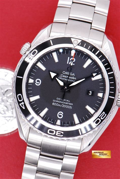 [SOLD] OMEGA SEAMASTER PLANET OCEAN 45.5mm AUTOMATIC BLACK – Goldman Luxury