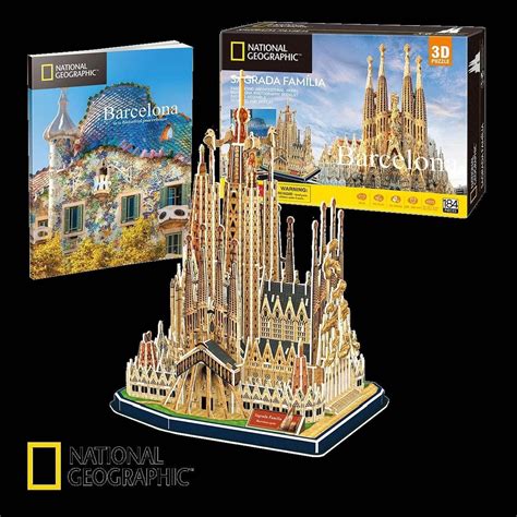 Cubicfun National Geographic Serisi Sagrada Famillia D Puzzle Amazon