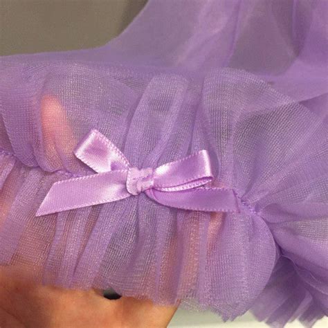 Lingerie Review Sugar Lace Lingerie Lilac Dream Set Ruffle Babydoll Esty Lingerie