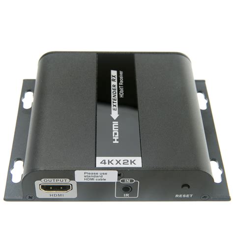 4K HDMI Extender w/ IR return, 120m max range