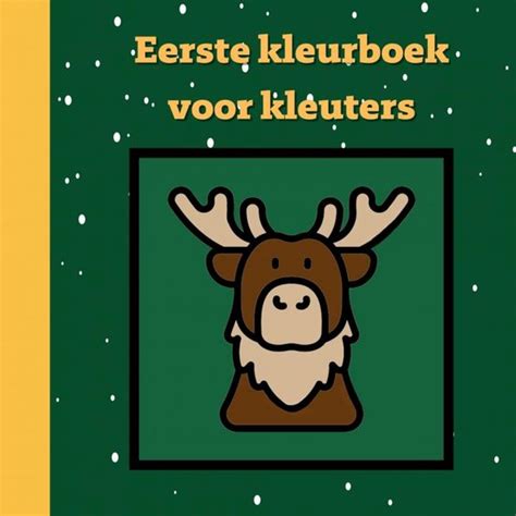 Eerste Kleurboek Voor Kleuters Winterpret Mieke Stevens