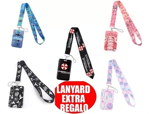 Gafete Lanyard Cinta Porta Credencial Identificacion Cordon En Venta En