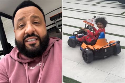 DJ Khaled Surprises Sons with Go-Karts for Christmas, Films them Doing Donuts in Driveway ...