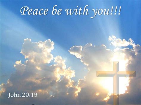 0514 John 2019 Peace Be With You Powerpoint Church Sermon Powerpoint