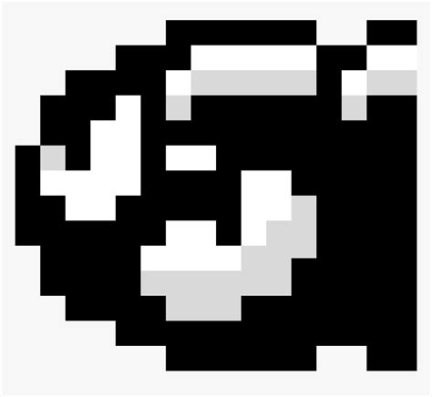 Bullet Bill 8 Bit Hd Png Download Kindpng