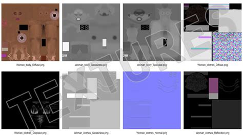 Light Skinned Bikini Woman T Pose 3D Model 149 Blend Max Ma Lxo Fbx C4d 3ds Obj Free3D