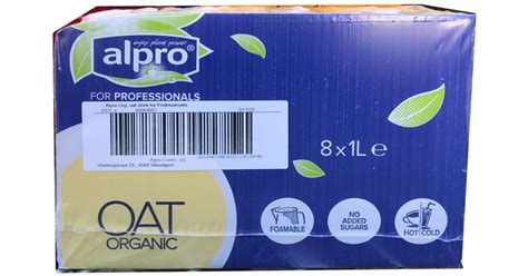 Alpro Barista Haferdrink For Professionals Karton 8 X 1 L Tetra Pack