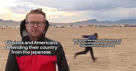 MacArthur Leaving the Philippines from the japanese : r/HistoryMemes