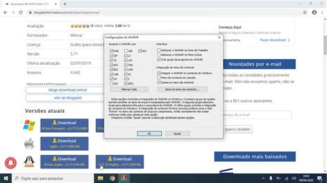 Como Instalar O Winrar Gr Tis E Modificar O Menos Poss Vel Em Seu Pc