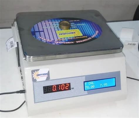 ABHYUDAY MS Scale With Printer Model Name Number Aet 30kprt Accuracy