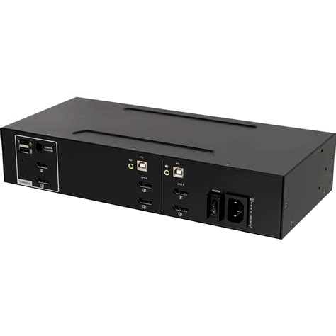 Iogear Universal Port Dual View Secure Kvm Gcs Taa Un B H